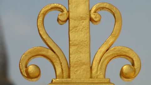 Detail na bránu vo Versailles