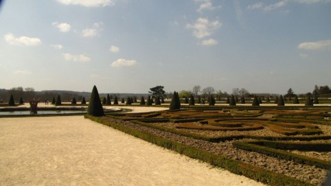 Park vo Versailles bol nádherny