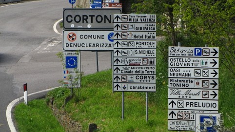 Cortona je vyhľadávaním turistickým centrom