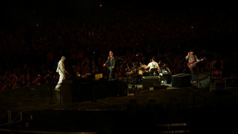 Celá skupina pohromade - toto je U2