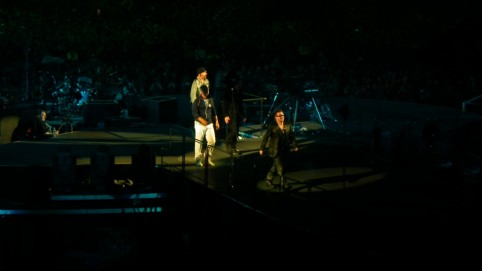 Koniec koncertu, U2 sa lúči s publikom